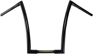 Todds Cycle 0601-2717 1-1/4in. Strip Handlebar - 10in. - Gloss Black