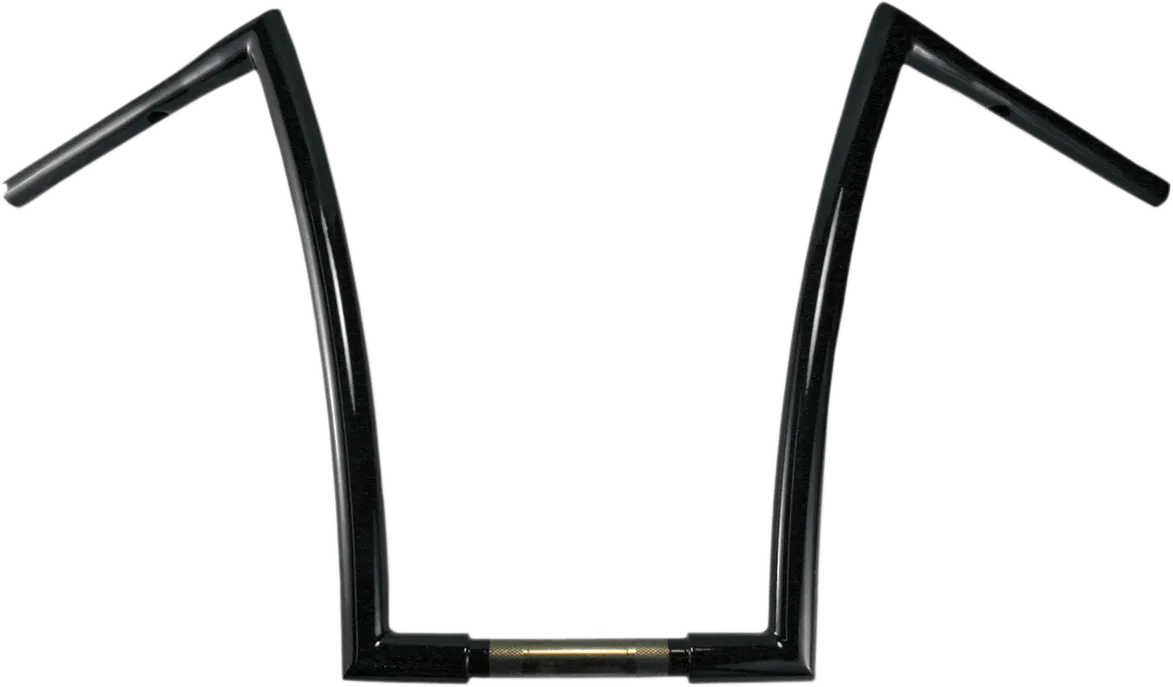 Todds Cycle 0601-2717 1-1/4in. Strip Handlebar - 10in. - Gloss Black