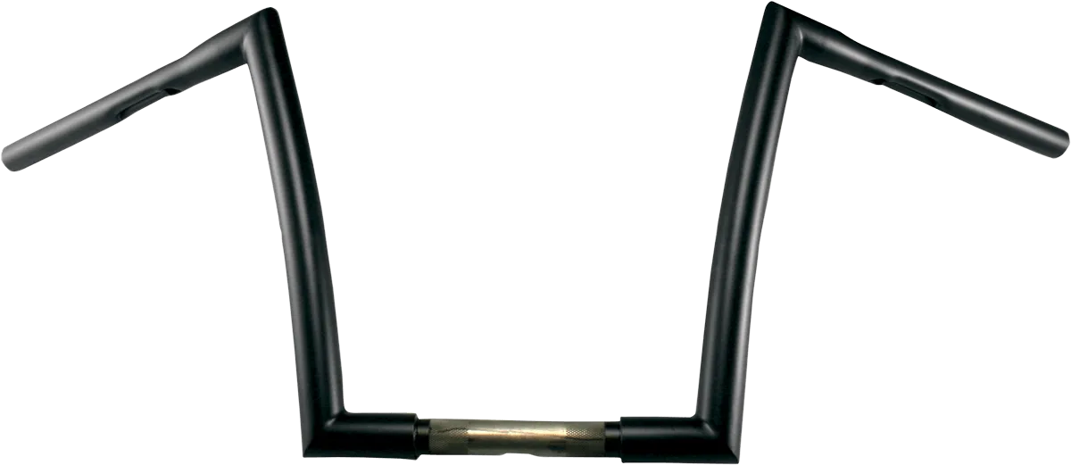 Todds Cycle 0601-2718 1-1/4in. Strip Handlebar - 10in. - Flat Black