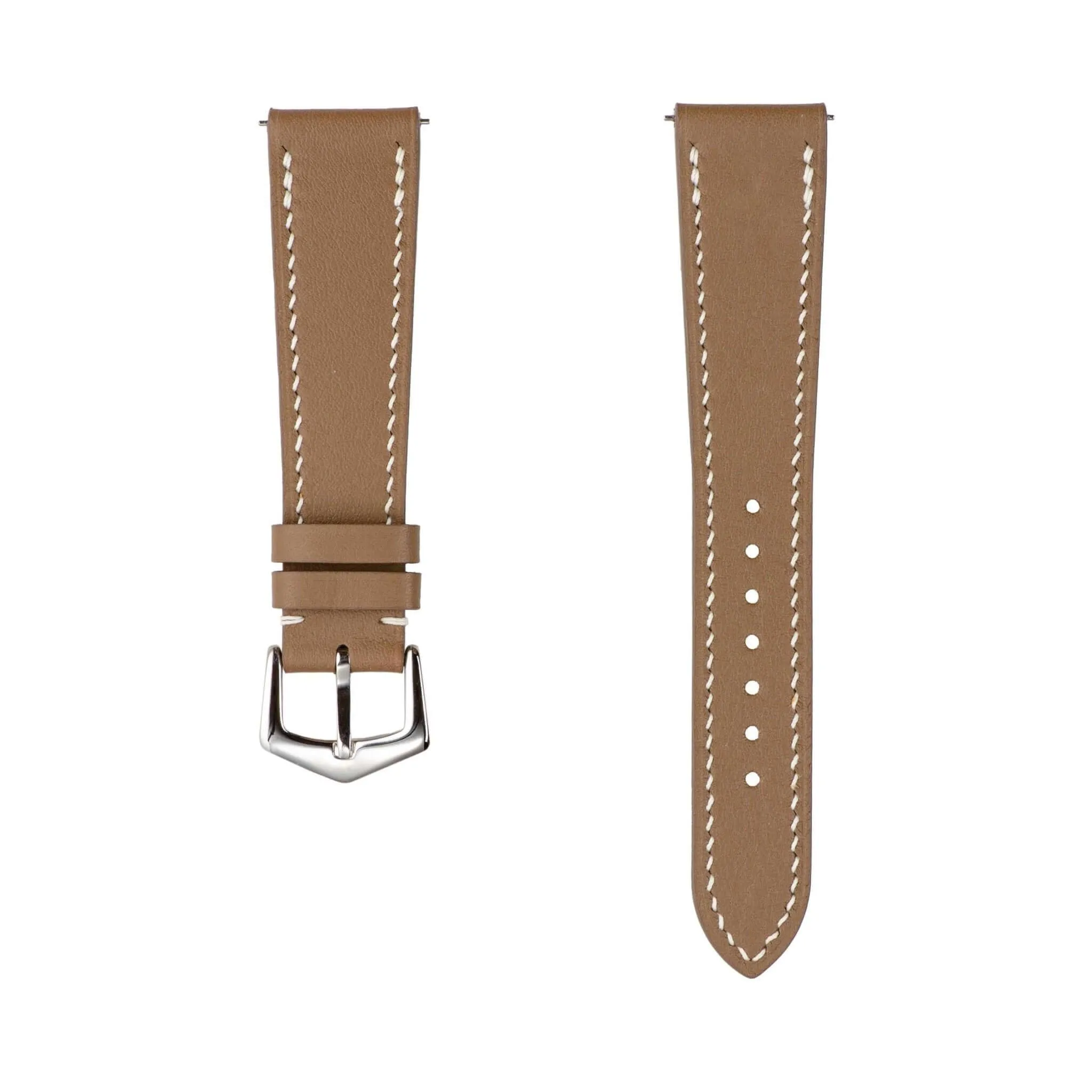 Toupe Swift Leather Watch Strap