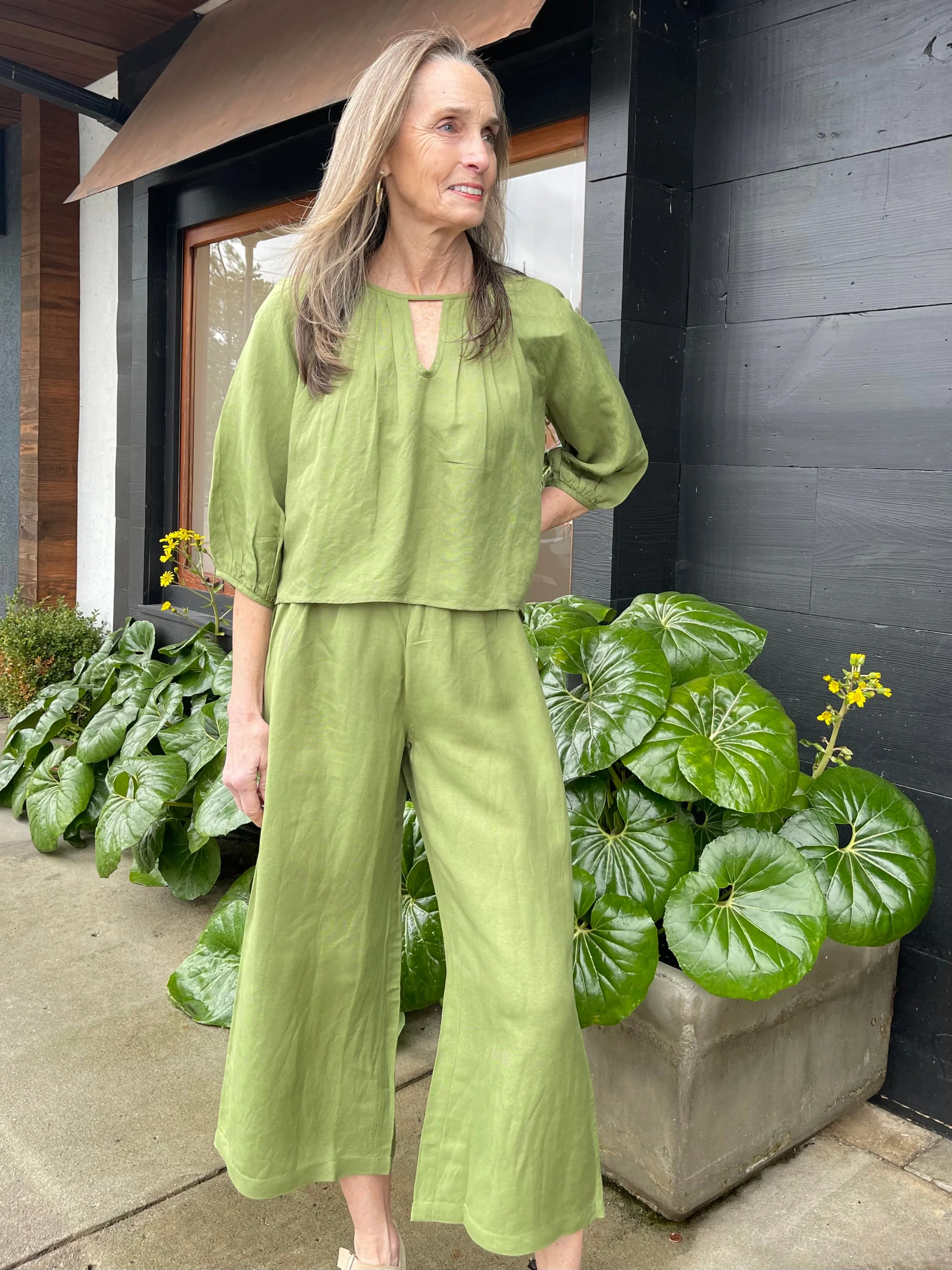 Travel Boxwood Pant