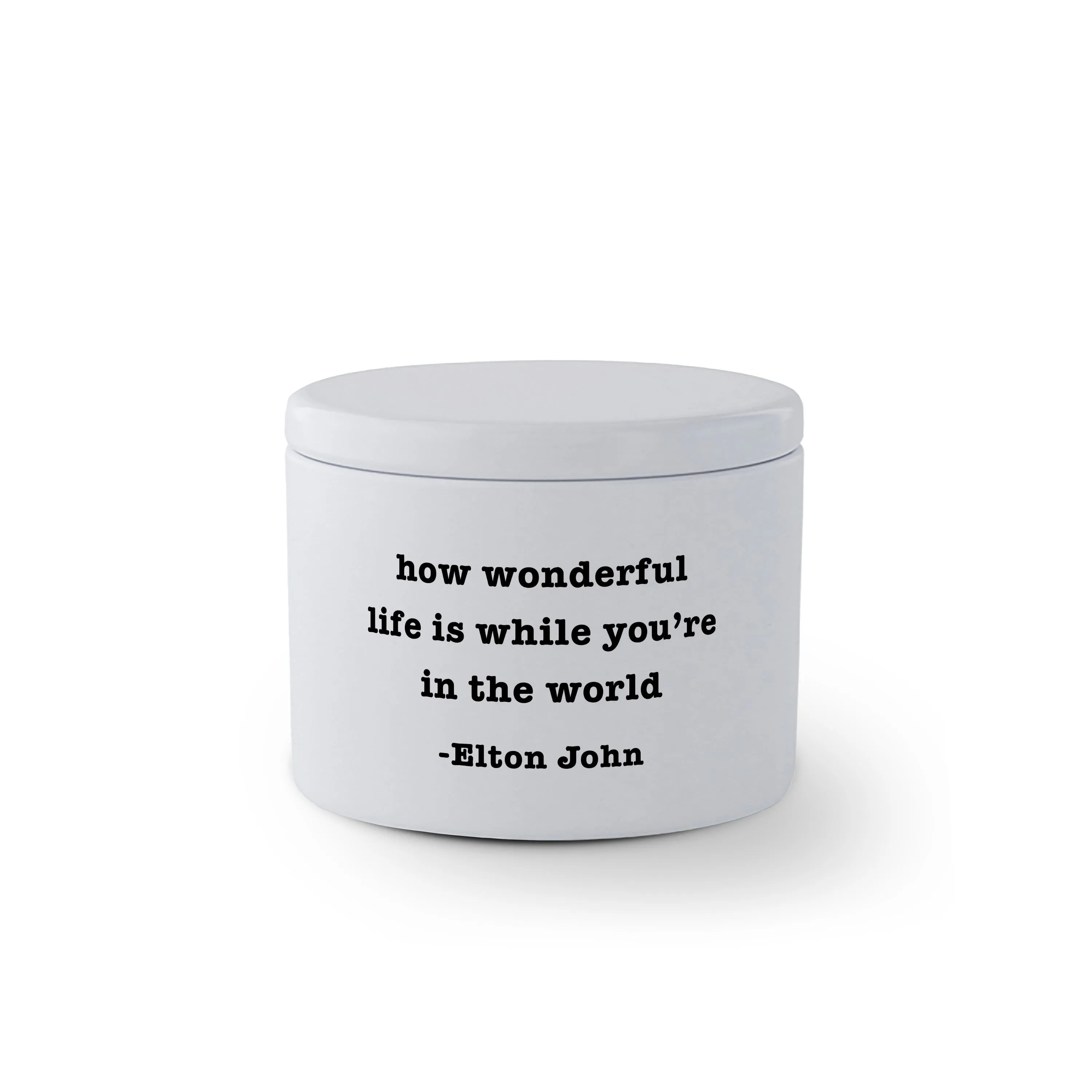 Travel Candle - Wonderful Life (Elton John)