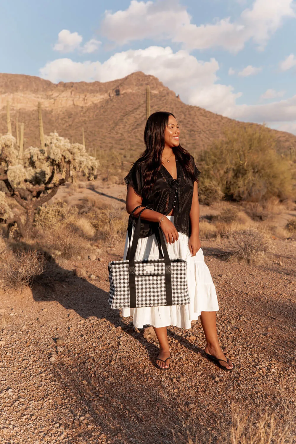 Traveller Black Gingham