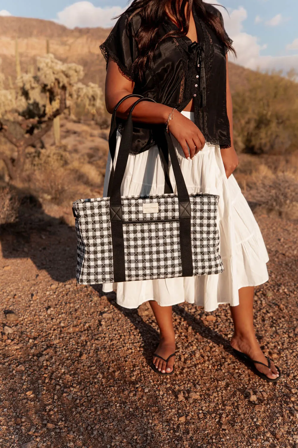 Traveller Black Gingham