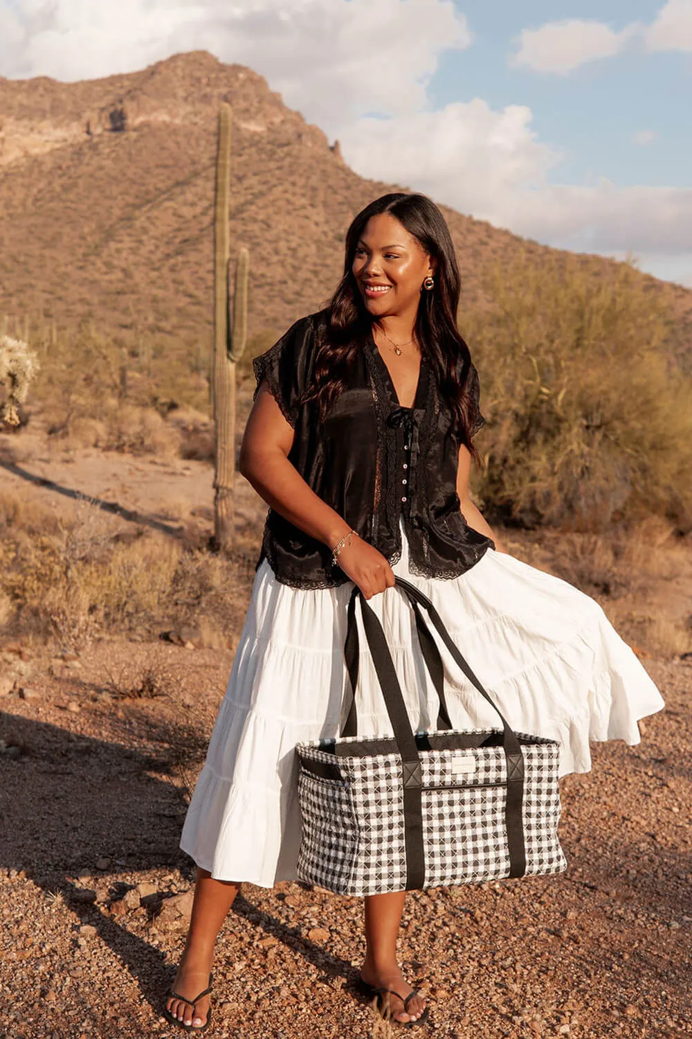 Traveller Black Gingham