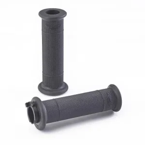 Triumph Handlebar Grips - Diamond Knurl - Black - 22mm