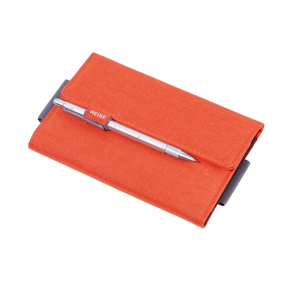 TROIKA Organiser Document RFID Travel Case TRAVEL OFFICE - Orange/Grey