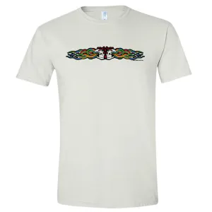 Twin Skulls Throwback T-Shirt