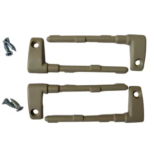 TWO PAIRS OF SUNVISOR BRACKETS & SCREWS