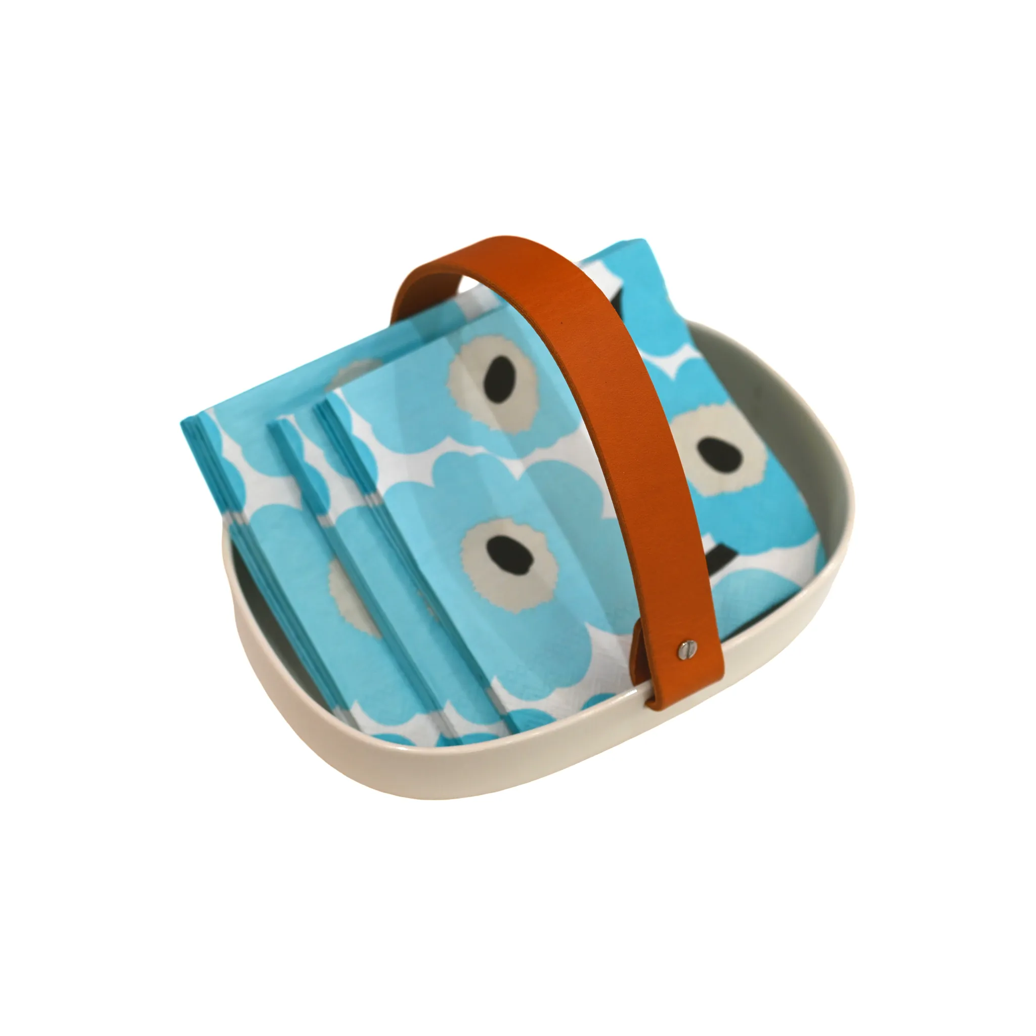 Unikko Turquoise Cocktail Napkins