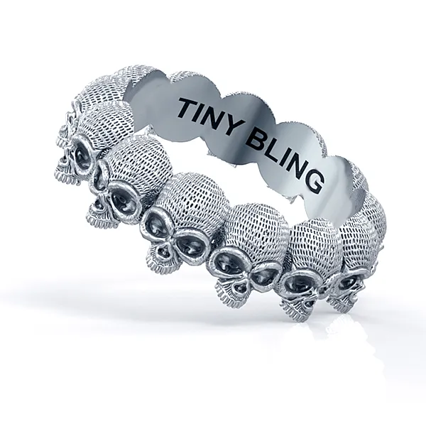 Union Eternity Skull Ring