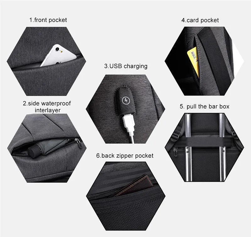 USB Laptop Backpack