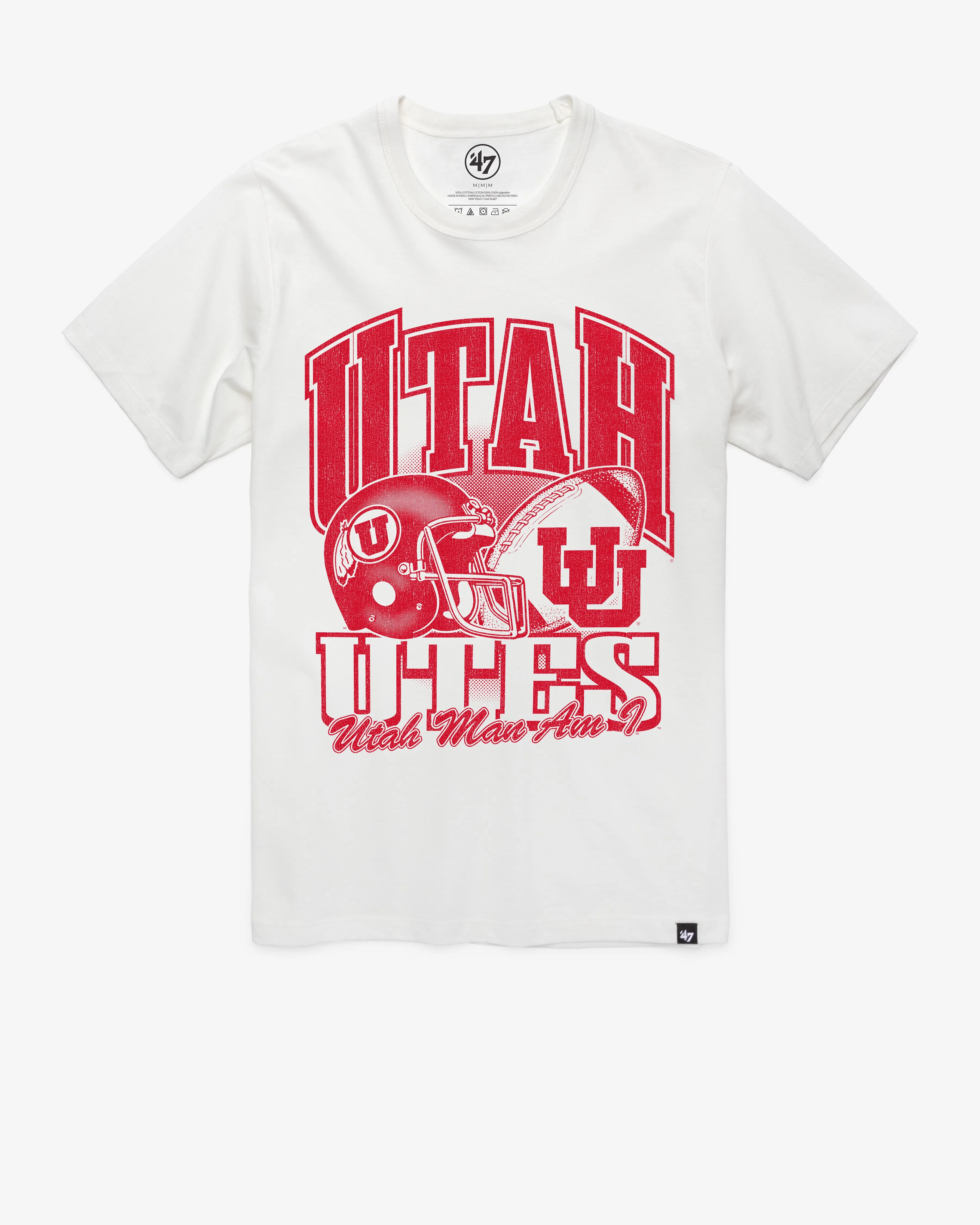 UTAH UTES MONOCHROME '47 FRANKLIN TEE