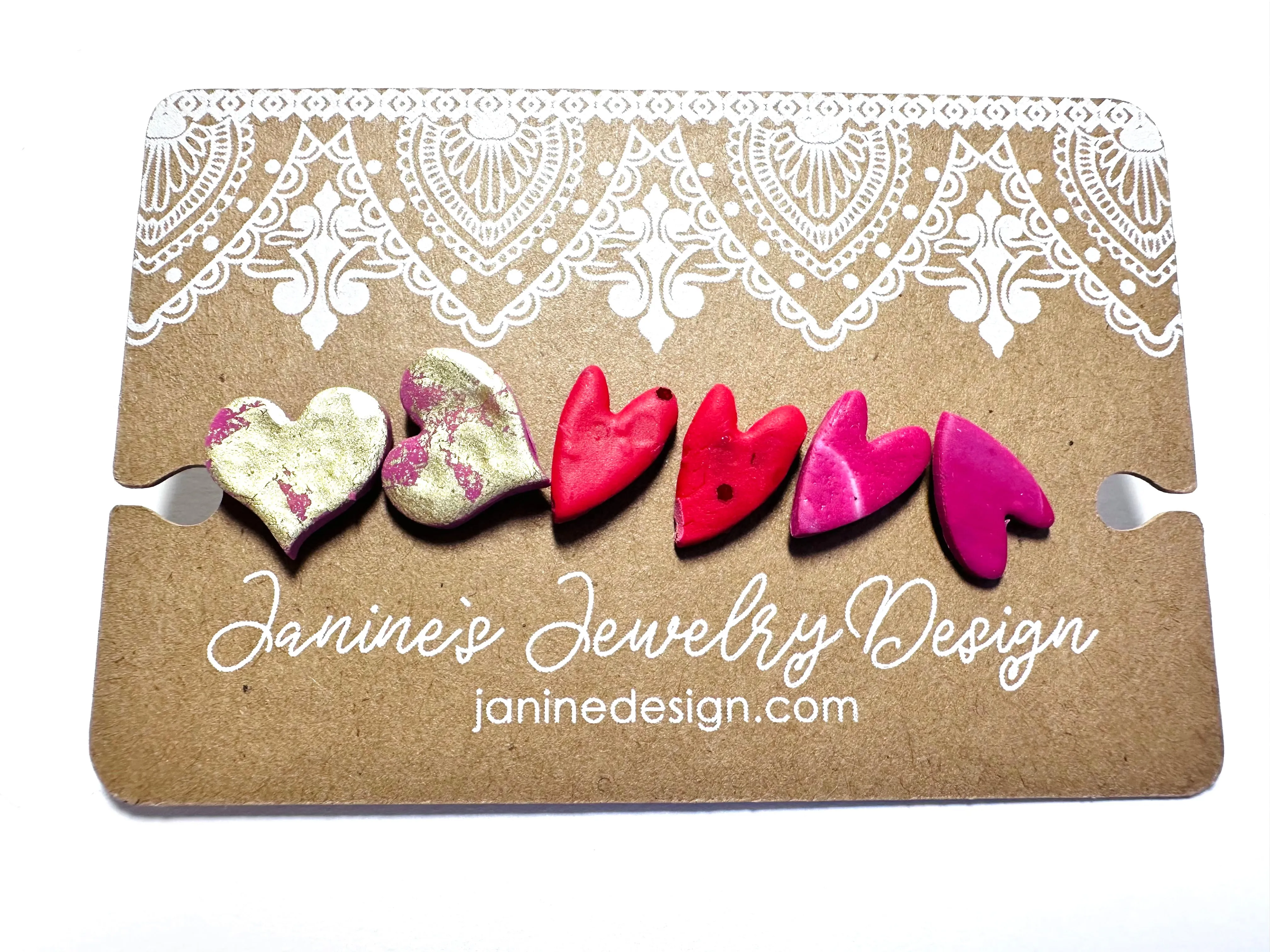 Valentines Earring Sets- Clay Earrings