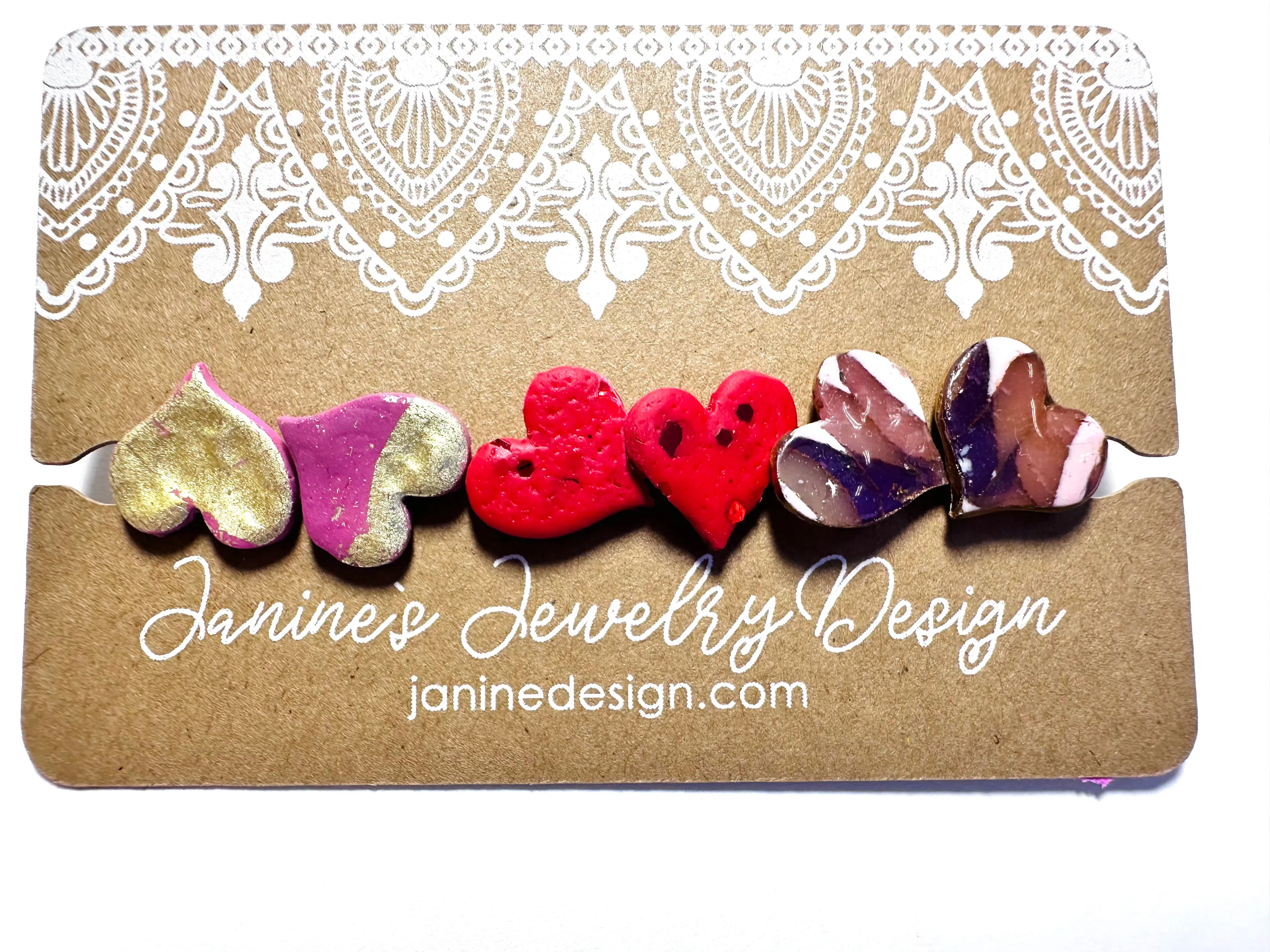 Valentines Earring Sets- Clay Earrings