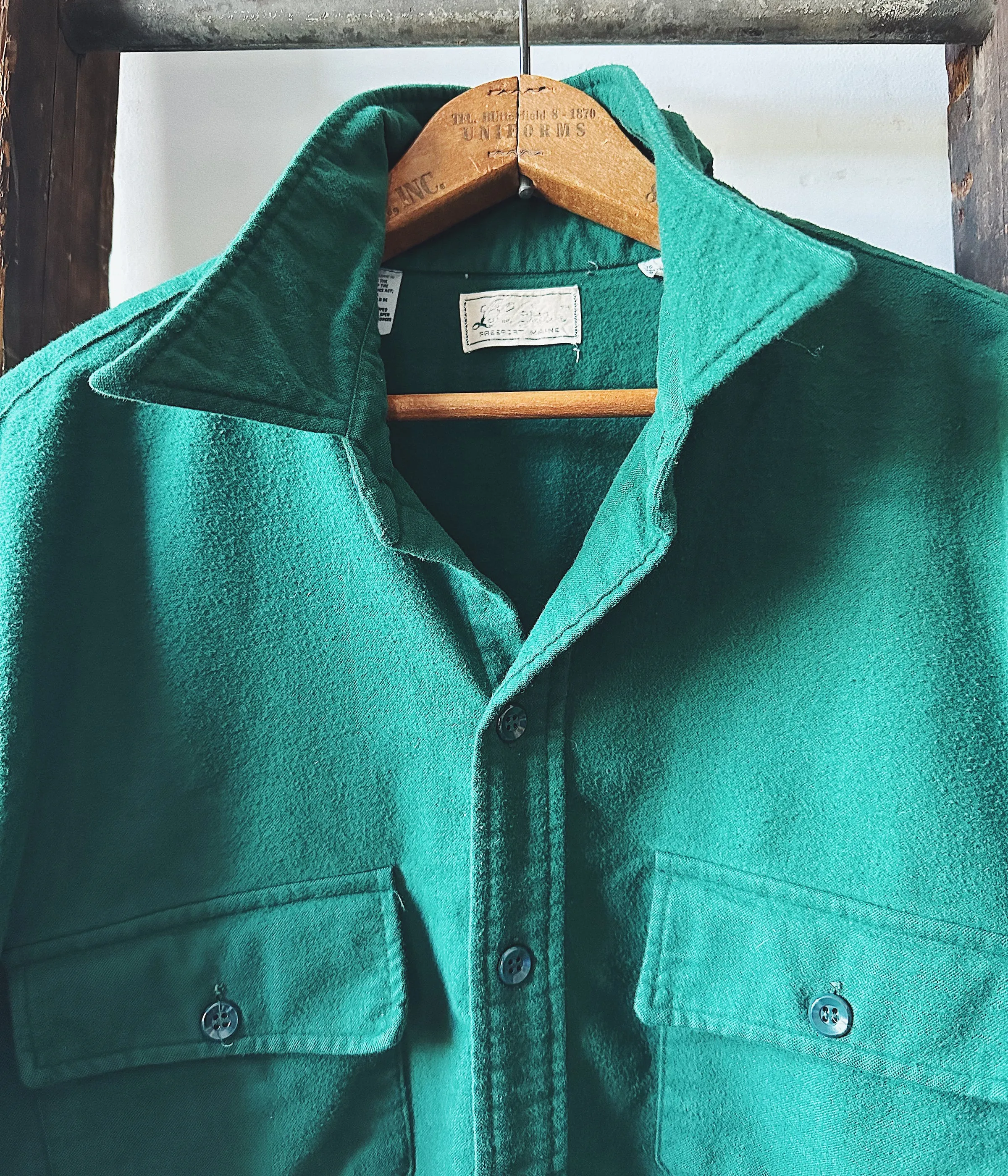 Vintage 1970s L.L.Bean Chamois Shirt – Large