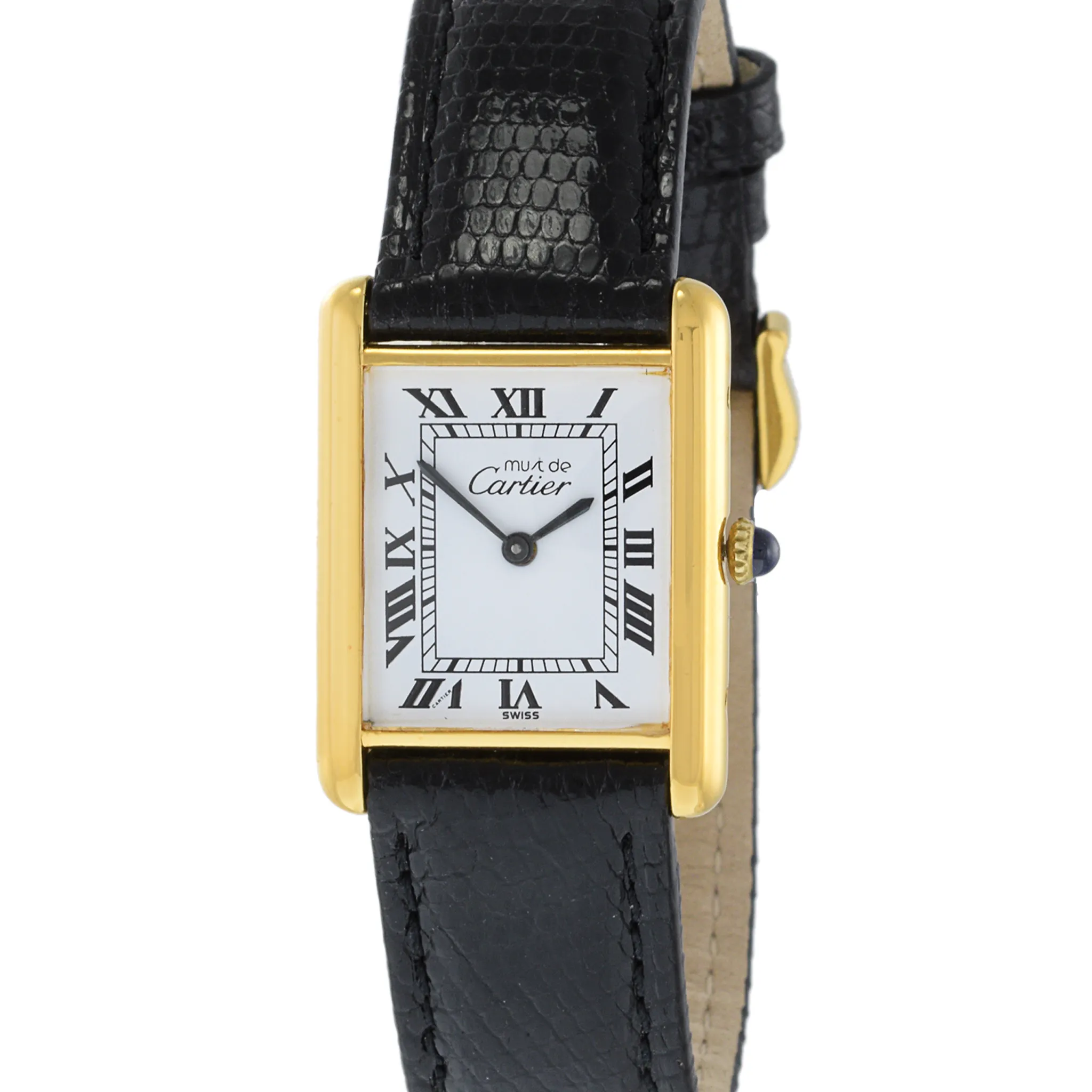 Vintage 1980’s Mechanical Must de Cartier Paris