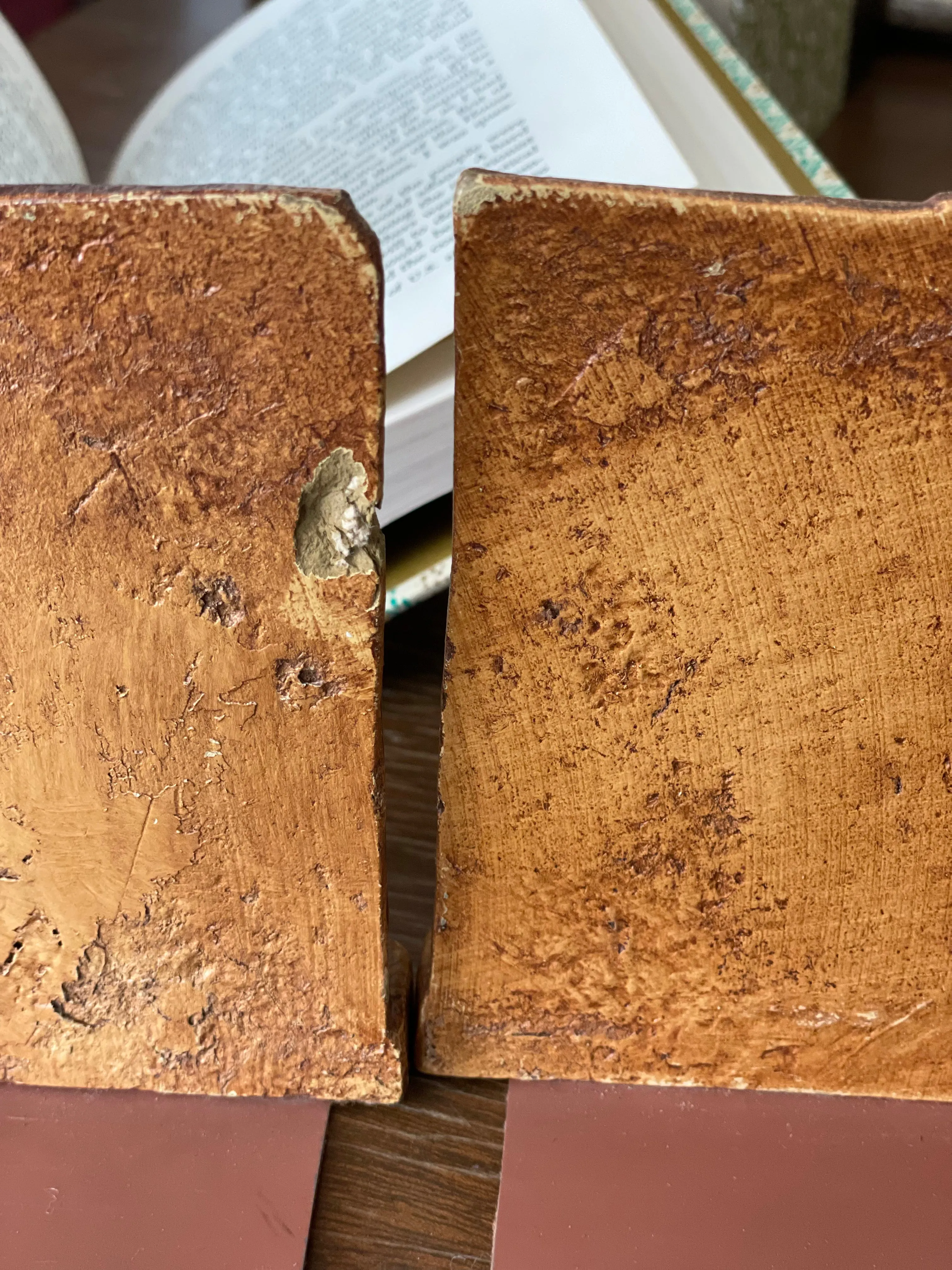 Vintage Bookends “He careth for you”
