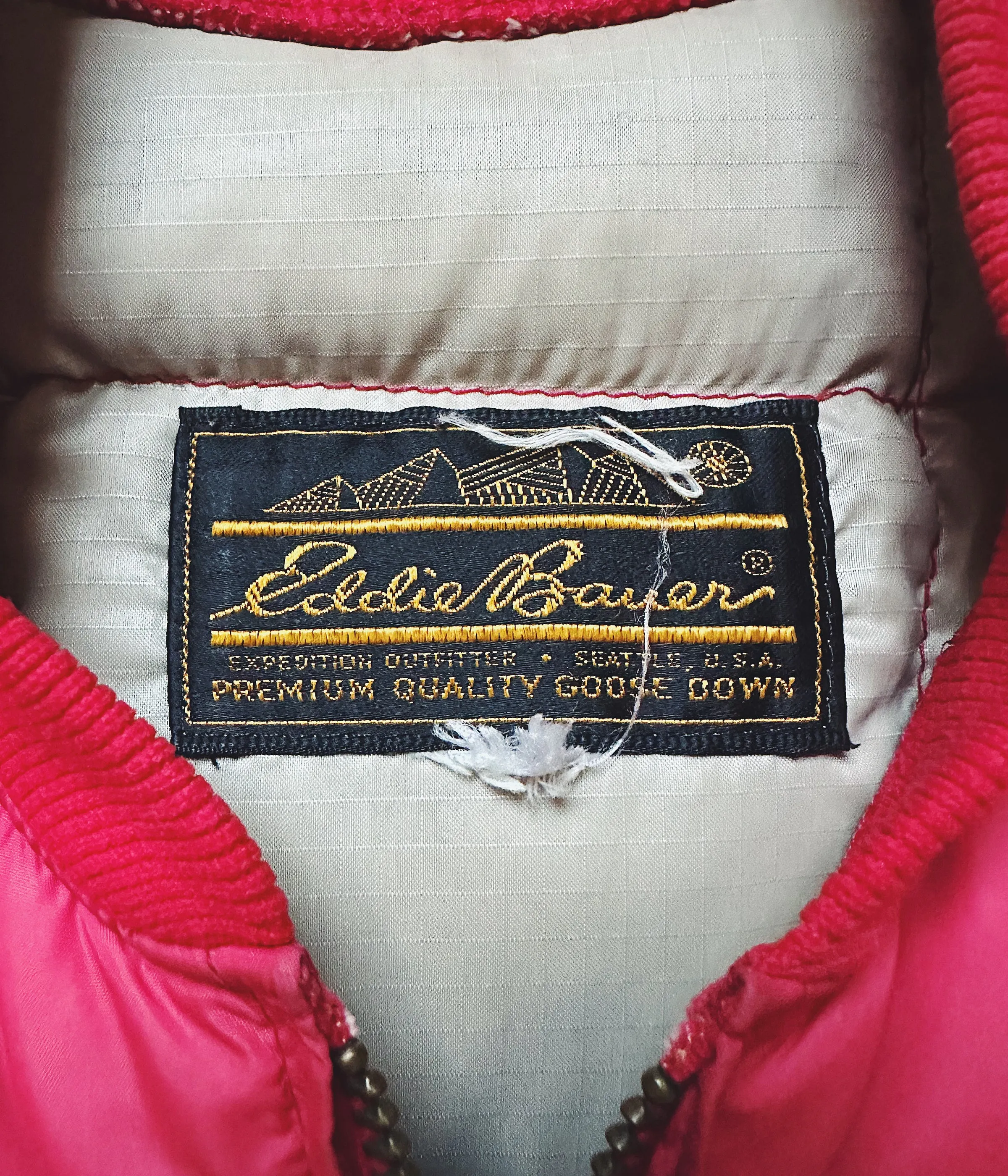 Vintage Eddie Bauer Down Vest – Medium
