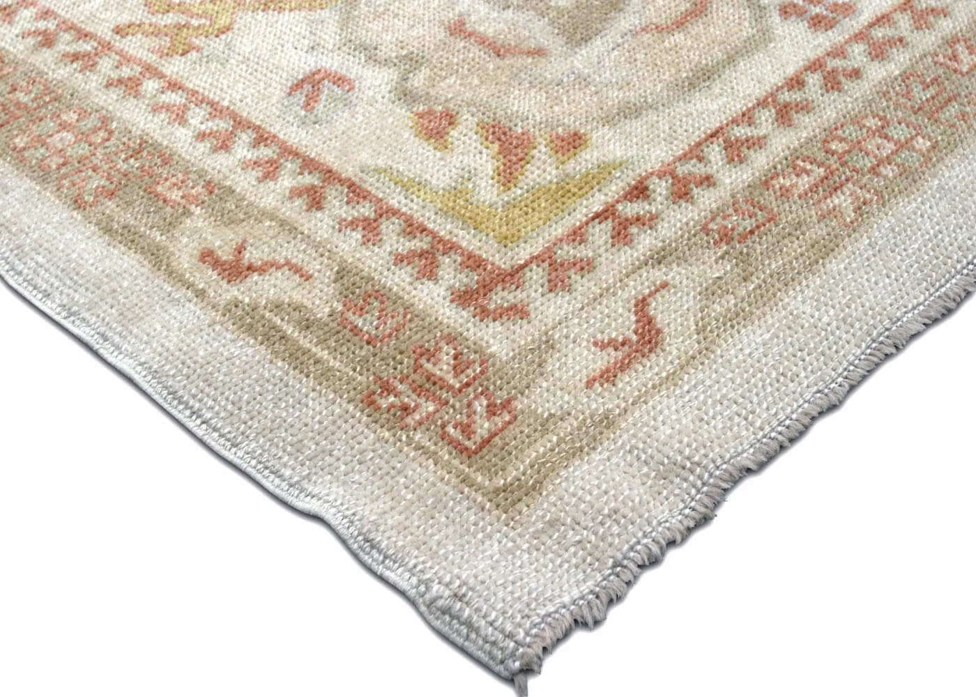 Vintage Turkish Oushak Rug - 13'8" x 20'3"