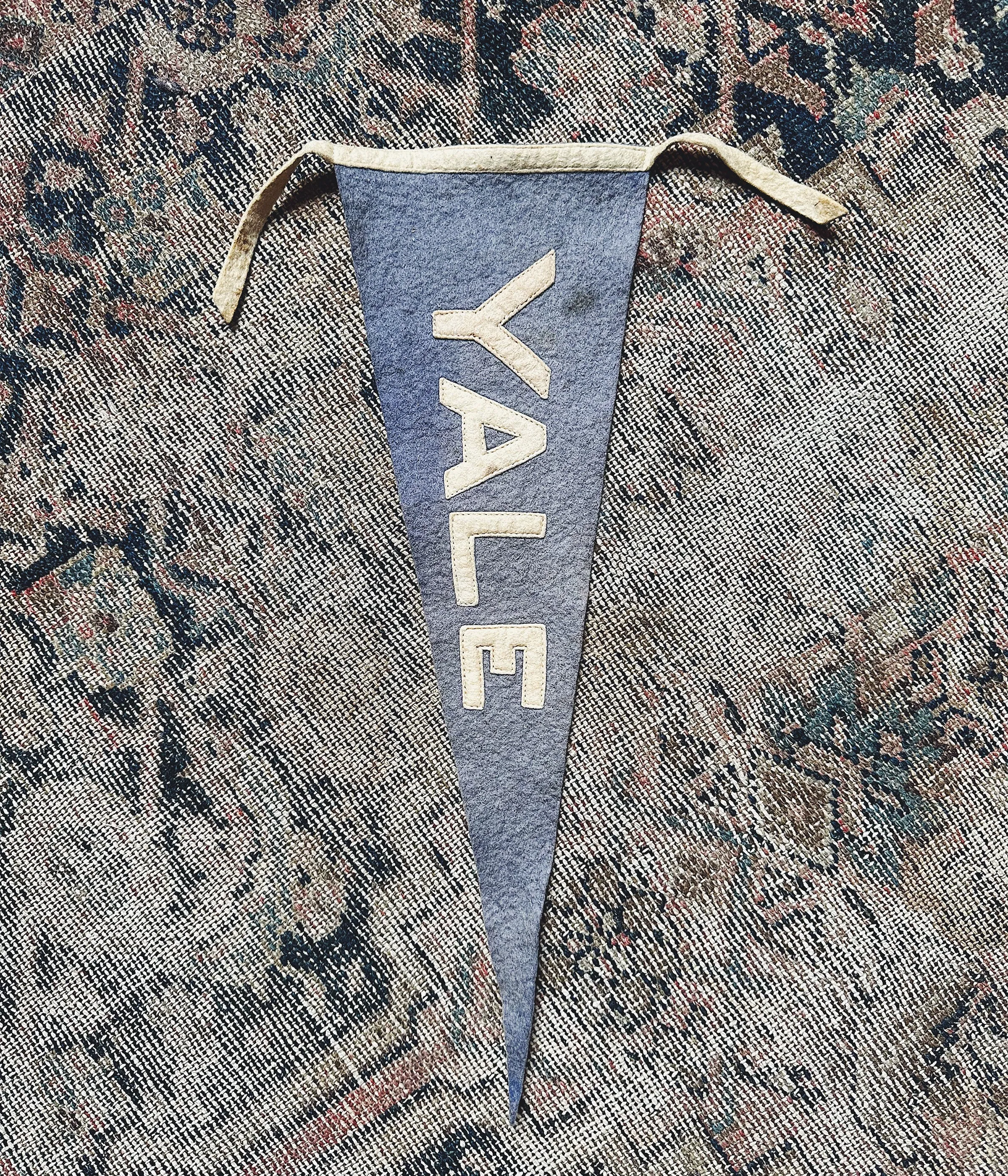 Vintage Yale Pennant