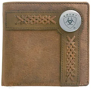 WALLET ARIAT BIFOLD ACCENT OVERLAY WLT2102A