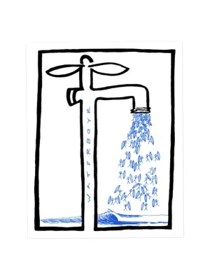 WBZ Faucet Sticker 3.75"
