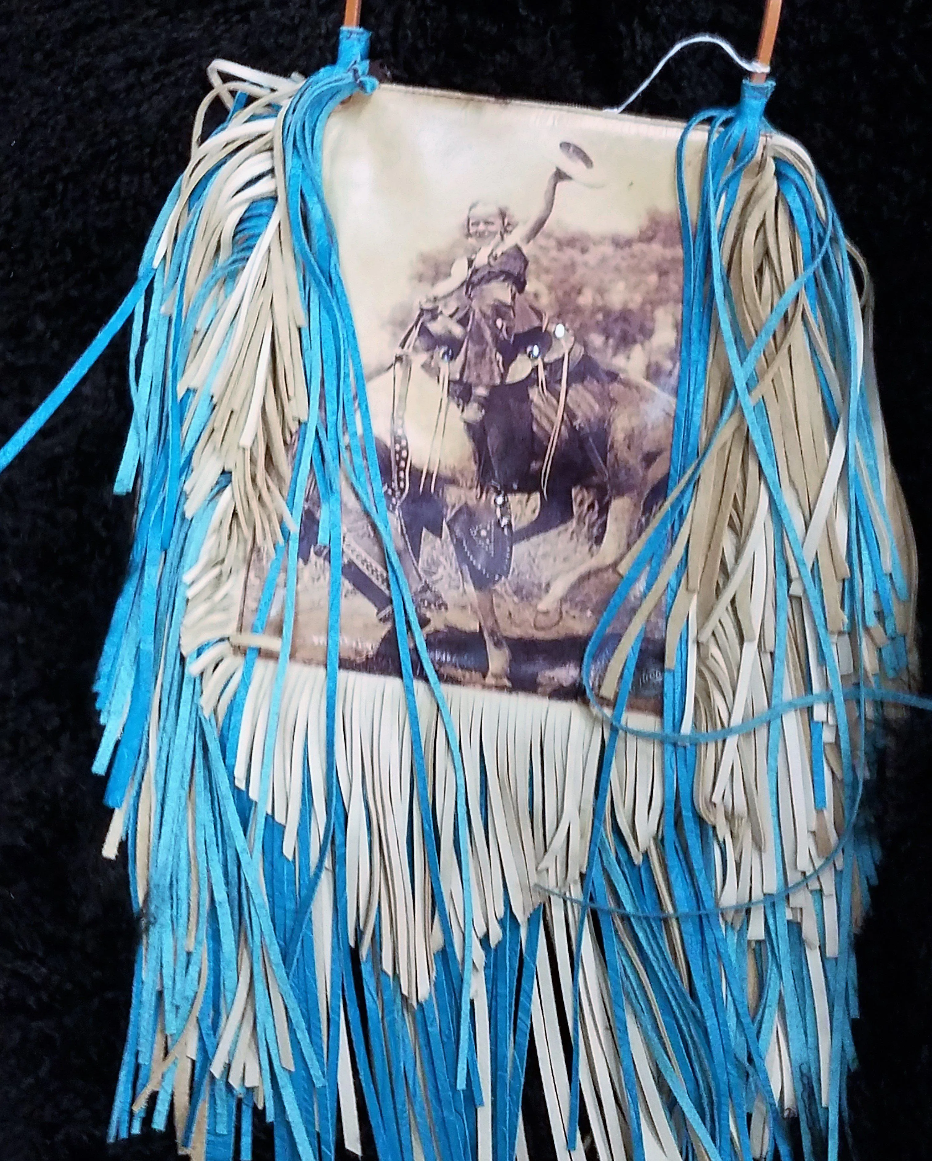 West 20 Saddle Co. Bucking Horse Poster Girl Crossbody