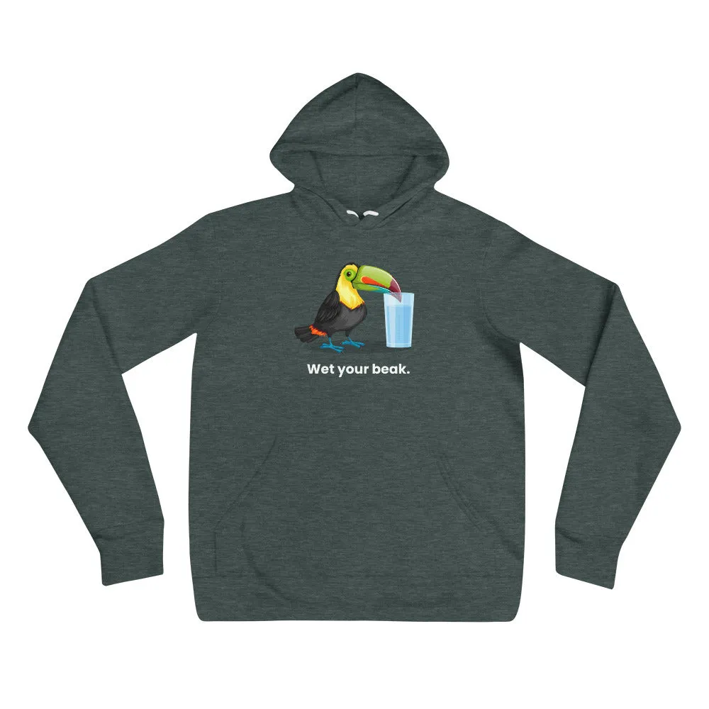 Wet Your Beak - the All-In Podcast with Chamath Palihapitiya, Jason Calcanis, David Sacks and David Friedberg Hoodie