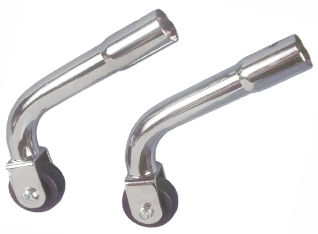 Wheelchair Anti Tippers Chrome for Drive Wheelchairs by Drive