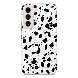White Rocky Road Terrazzo - Samsung Galaxy S22 5G Case
