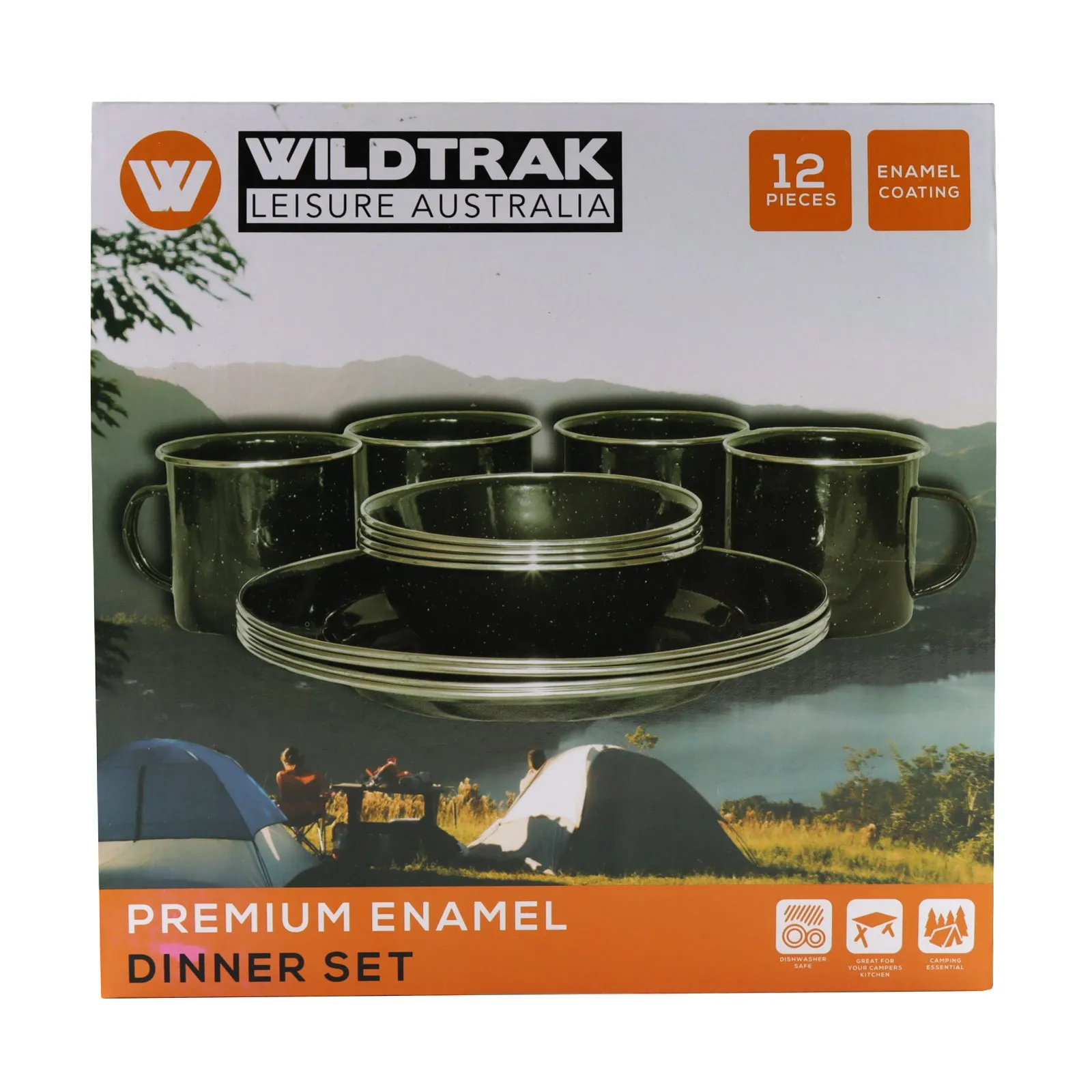 Wildtrak 12 Piece Premium Dinner Set