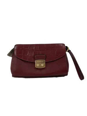Wine Flap Clutch