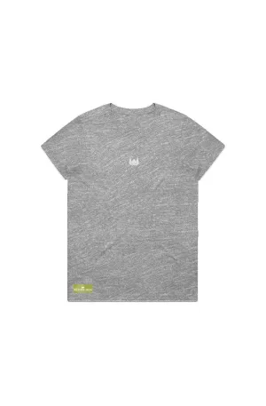 WOLFPACK UNLTD WOMEN'S "STATEMENT"  PREMIUM MIDWEIGHT TEE S/S | ATHLETIC GRAY
