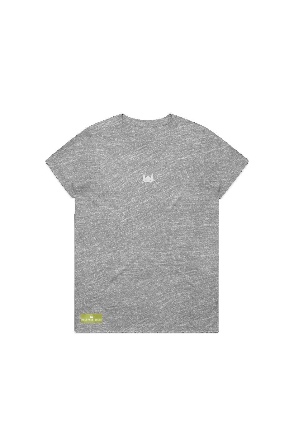 WOLFPACK UNLTD WOMEN'S "STATEMENT"  PREMIUM MIDWEIGHT TEE S/S | ATHLETIC GRAY