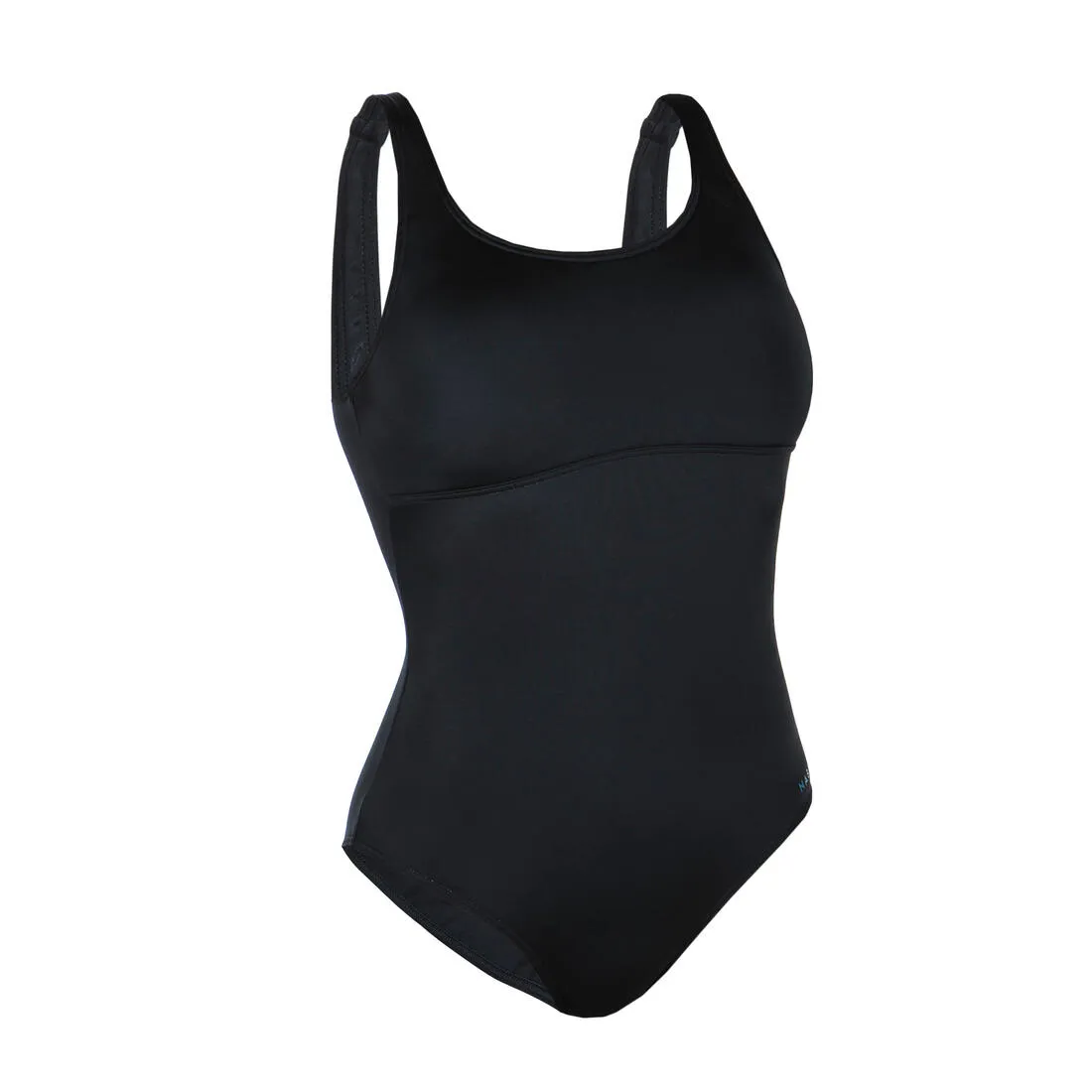Women's 1-piece Swimsuit Heva U Black