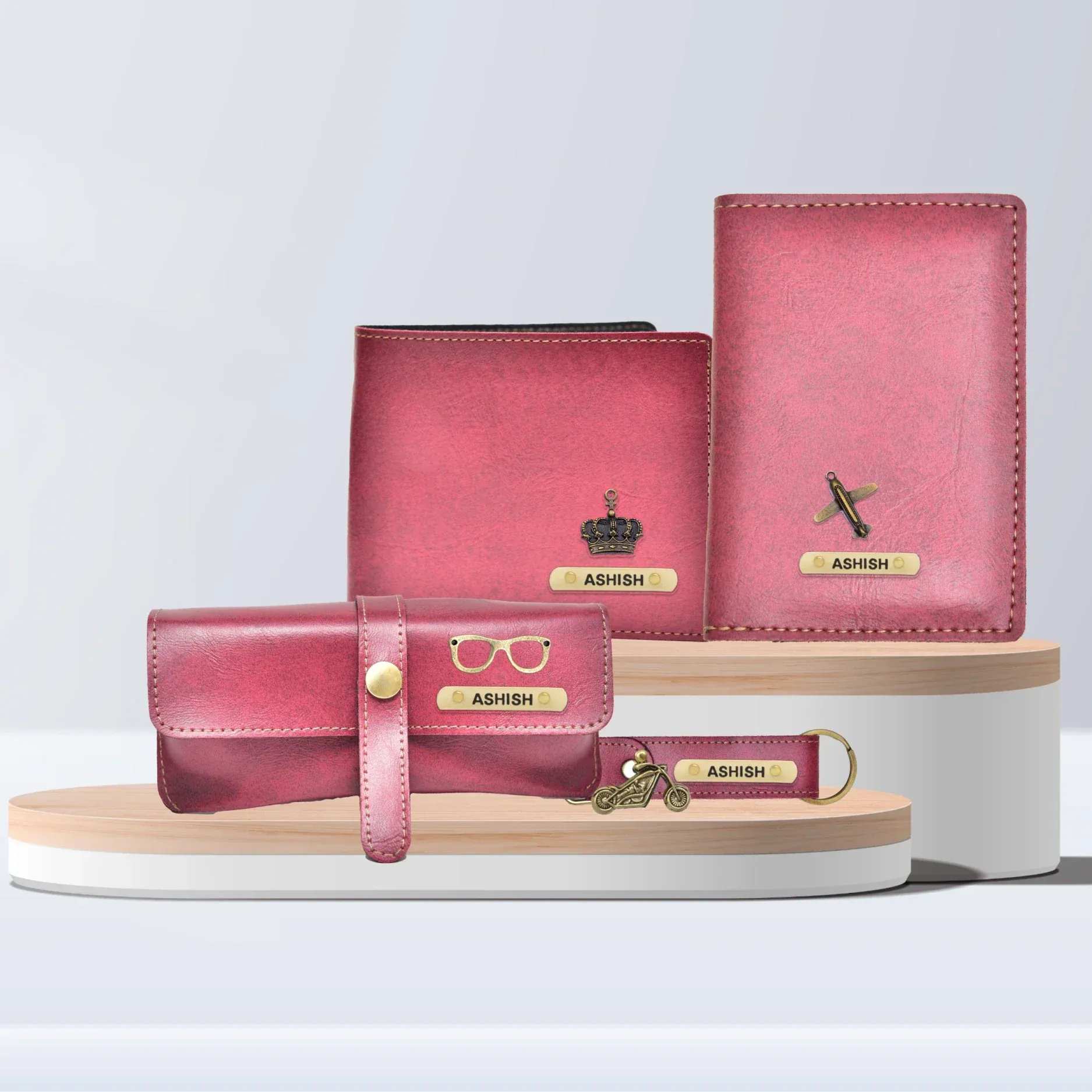 Women's Combo : Premium Lady Wallet & Chained Sling Bag - Olive Green