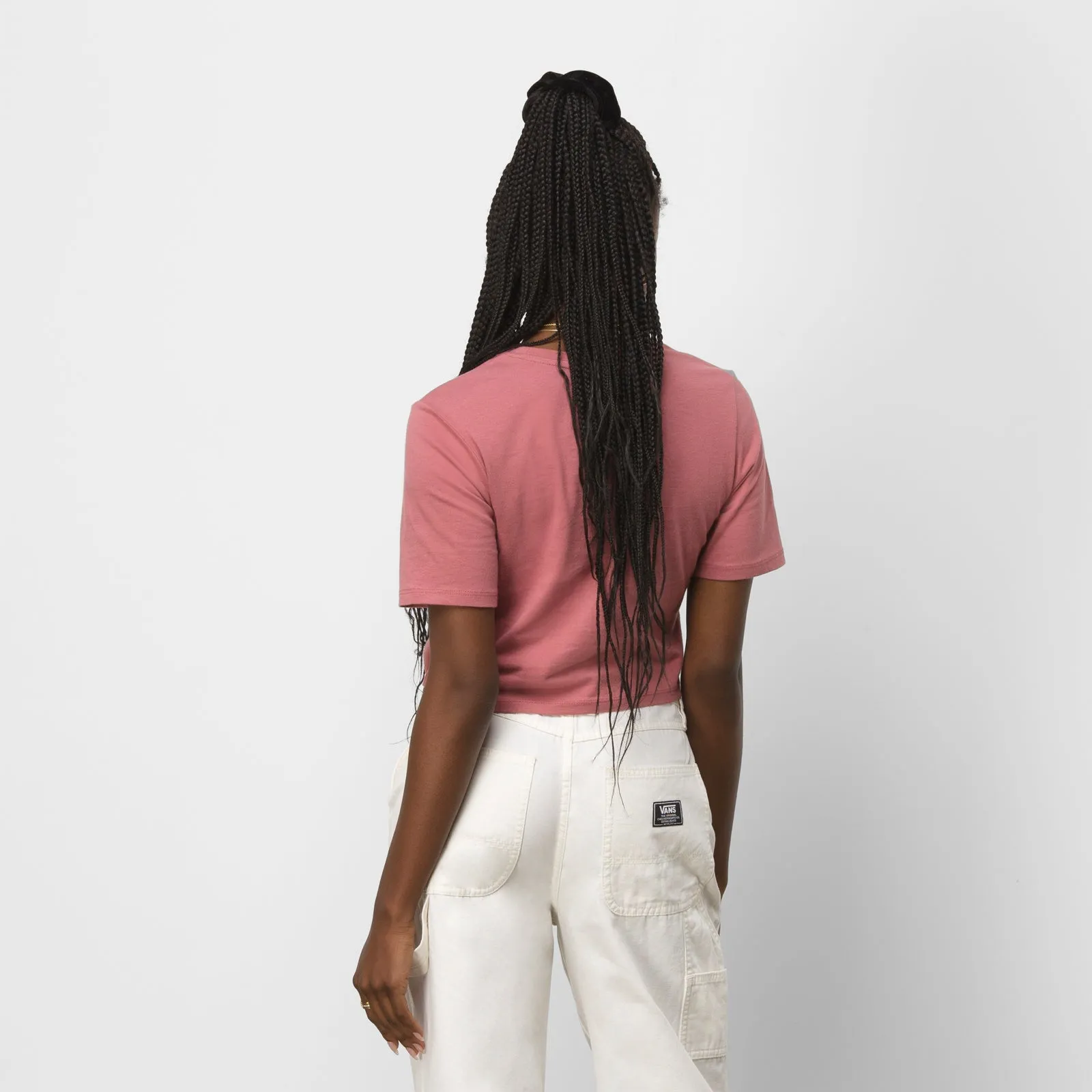 Women's Flying V Crop Crew Sport Tee