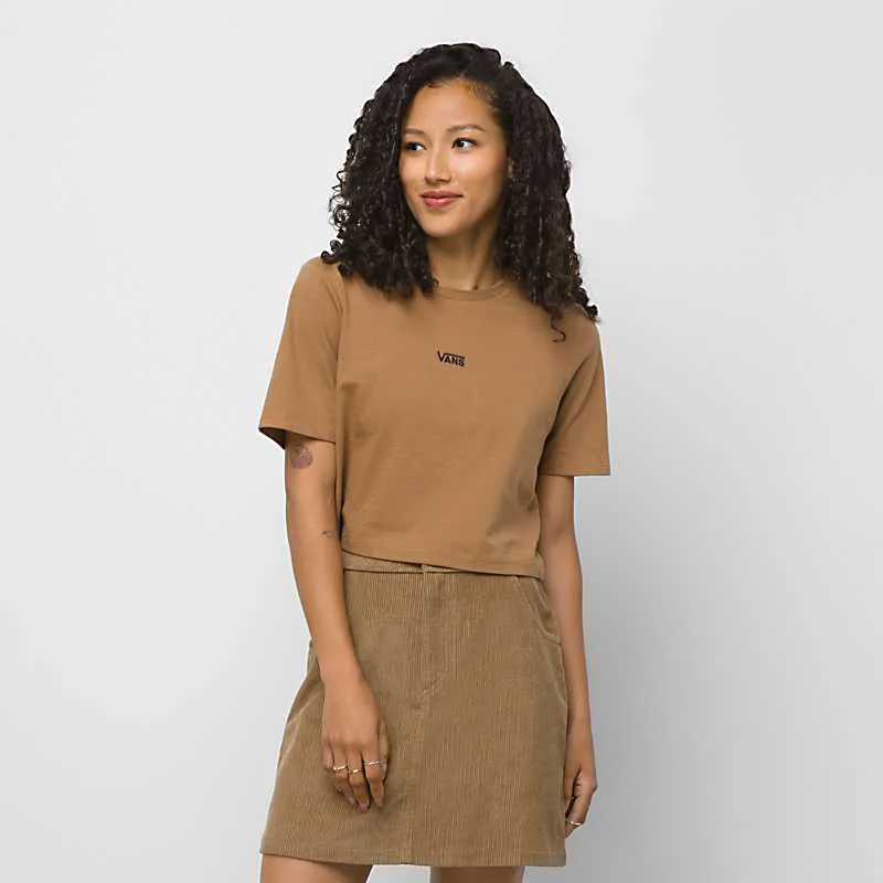 Women's Flying V Crop Crew Sport Tee