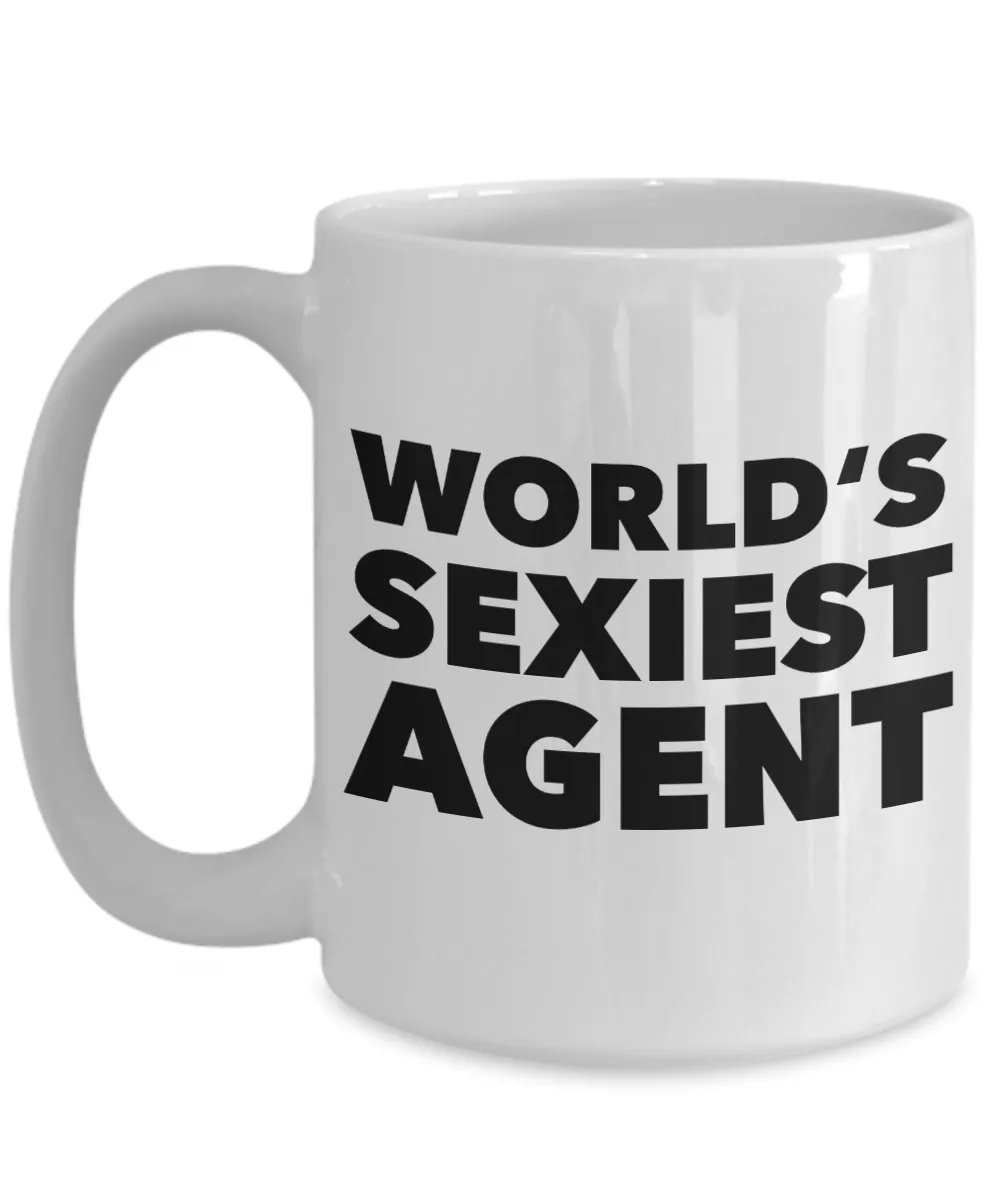 World's Sexiest Agent Mug Gift Ceramic Coffee Cup