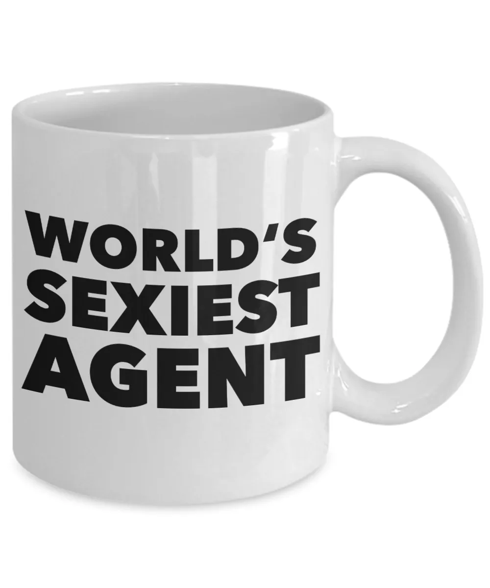 World's Sexiest Agent Mug Gift Ceramic Coffee Cup