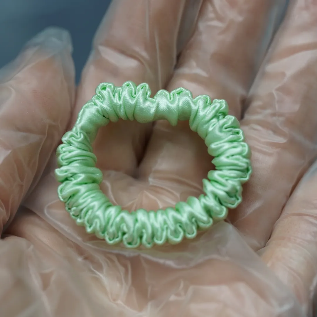 Wormwood Silk Scrunchie Tiny - For Adult / Baby / Toddler