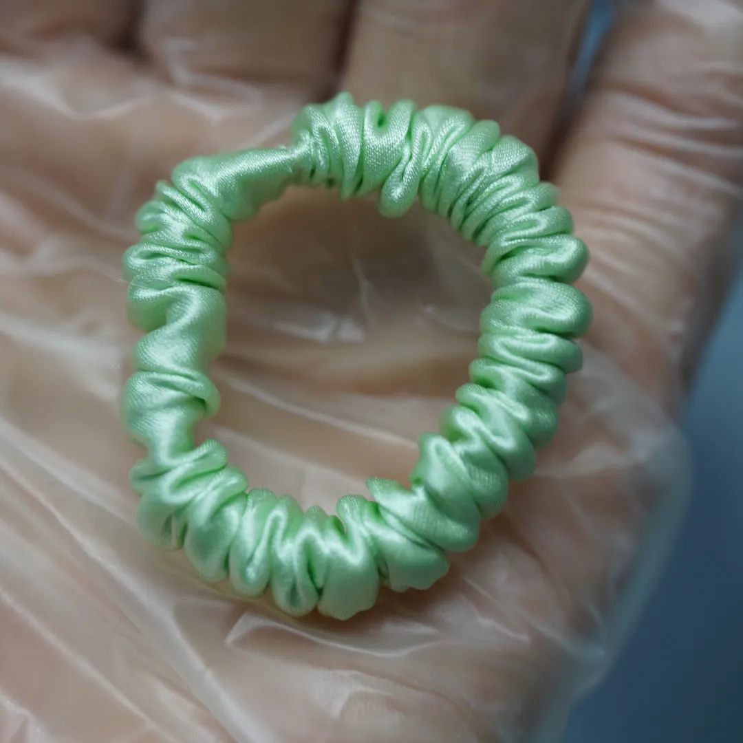 Wormwood Silk Scrunchie Tiny - For Adult / Baby / Toddler