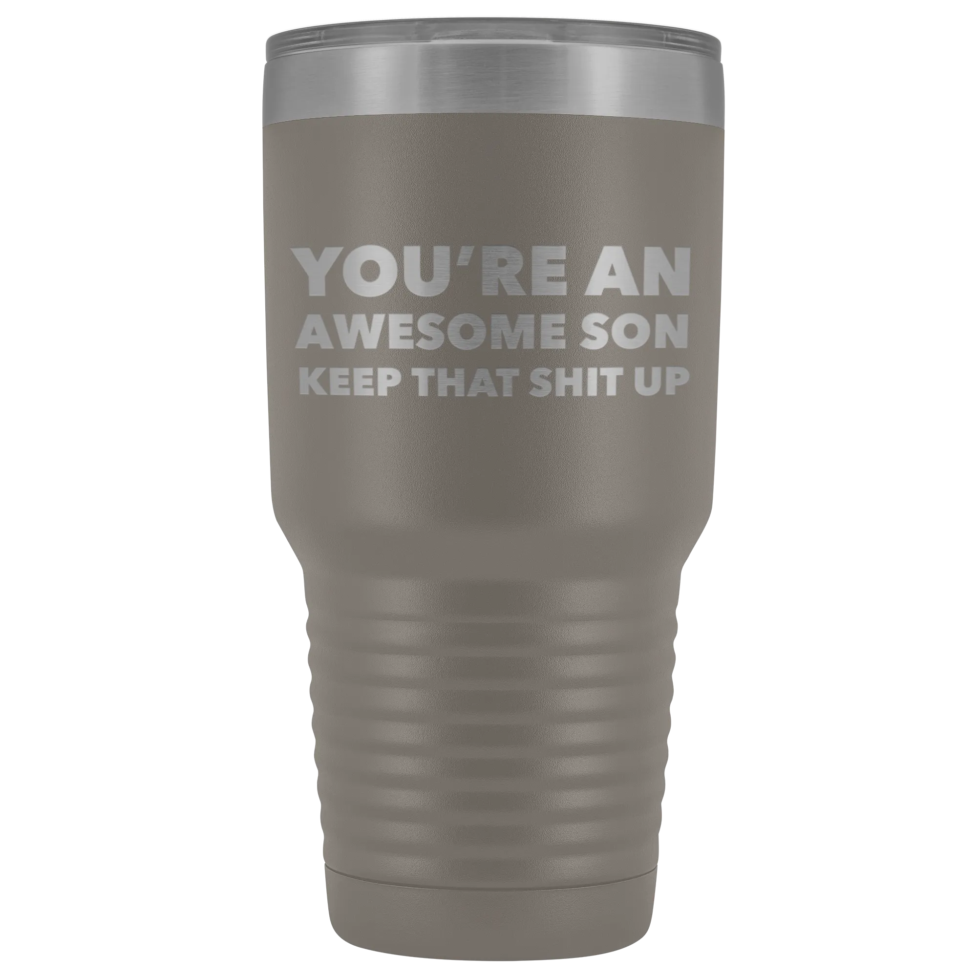 You're An Awesome Son Tumbler Gifts for Son Double Wall Vacuum Insulated Hot Cold Travel Cup 30oz BPA Free