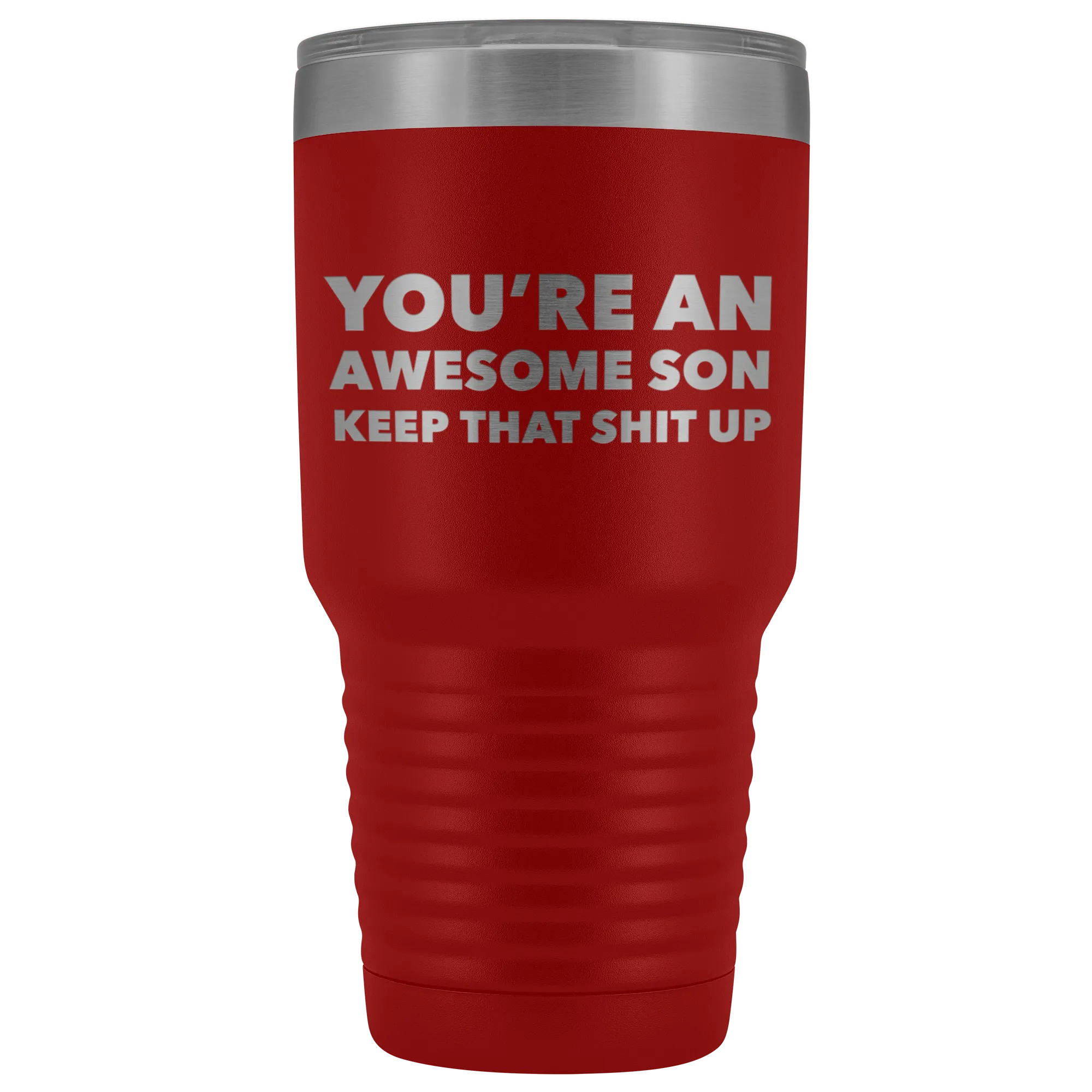You're An Awesome Son Tumbler Gifts for Son Double Wall Vacuum Insulated Hot Cold Travel Cup 30oz BPA Free